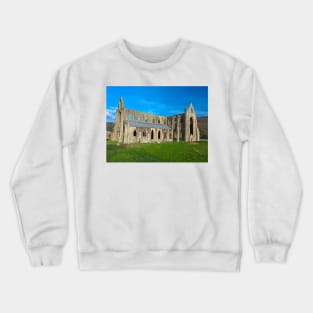Tintern Abbey, Monmouthshire, Wales Crewneck Sweatshirt